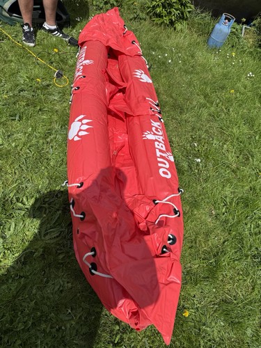 Outback man canoe blow up - outback,