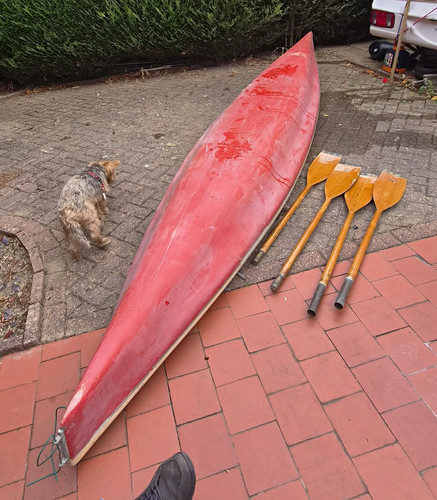 Fibreglass seat canoe - fibreglass,