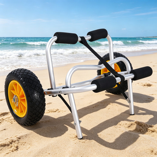 Foldable kayak canoe cart - foldable,