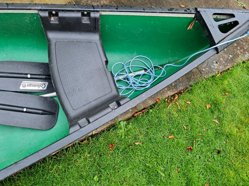 Coleman green canoe double - coleman,