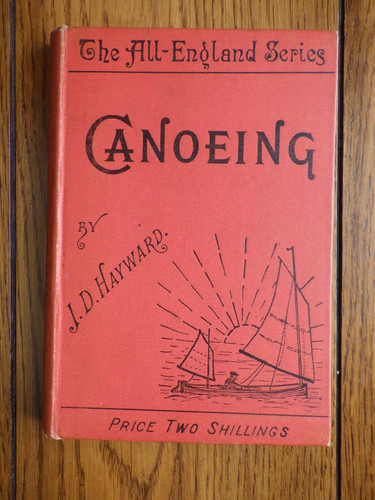 1893 canoeing with - with, sail