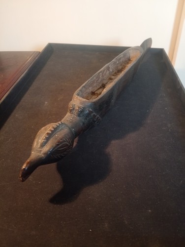 Antique oceania dug out - oceania, canoe