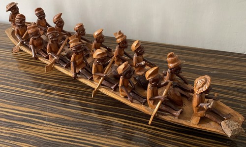 Vintage hand carved - vintage, wooden