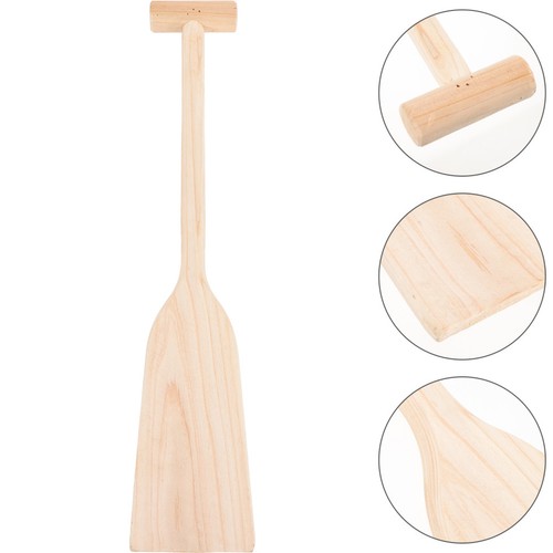 Sturdy wooden oar - wooden, canoe