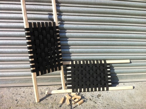 Straight ash canoe seats - straight,