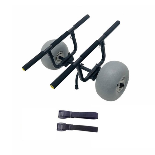Kayak cart with balloon - kayak, wheels